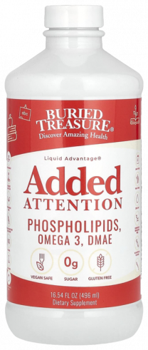 Buried Treasure Added Attention Supports, Клад Дополнительная поддержка внимания, 496 мл