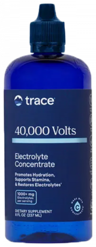 Trace Minerals 40,000 Volts Electrolyte Concentrate, 237 мл
