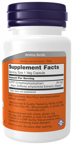 NOW 5-HTP complex, 5-HTP комплекс, 30 капсул