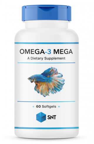 SNT Omega-3 Mega, Омега-3 Мега, 60 капсул