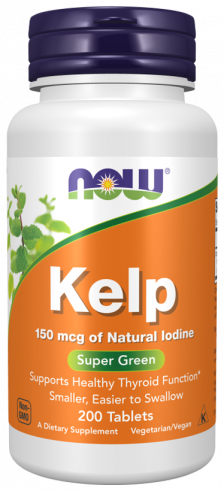 NOW Kelp 150 mcg, 200 таблеток