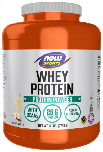 NOW Whey Protein, Сывороточный протеин, 2722 грамм