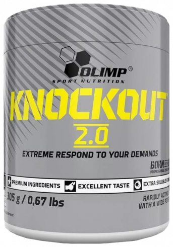 Olimp Sport Nutrition Knockout 2.0, Кнокаут 2.0, 305 грамм