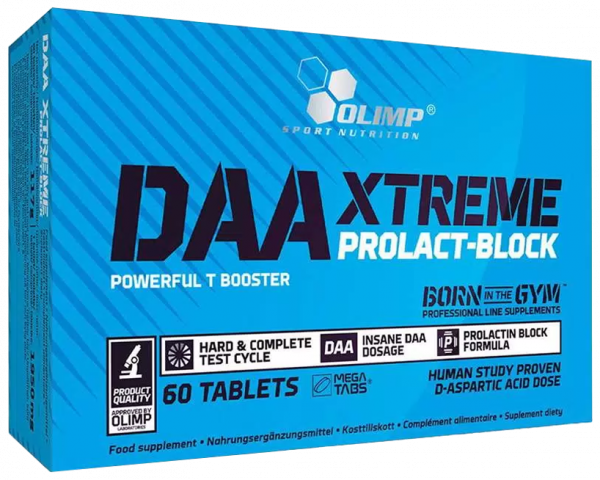 Olimp Sport Nutrition DAA Xtreme Prolact-Block, DAA Экстрим пролакт-блок, 60 таблеток