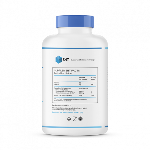 SNT Omega-3 Mega, Омега-3 Мега, 300 капсул