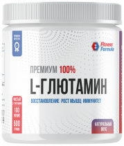 Fitness Formula L-Glutamine, L-Глютамин, 500 грамм