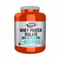 NOW Whey Protein Isolate, Изолят сывороточного протеина, 2268 грамм