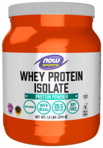 NOW Whey Protein Isolate, Изолят сывороточного протеина, 544 грамм