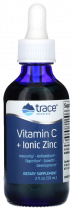 Trace Minerals Zinc + Vitamin C, Цинк + Витамин С, 59 мл